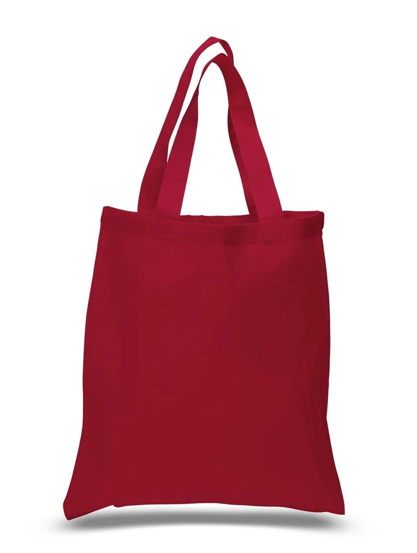 ( 12 Pack ) Economy Natural Cotton Tote Bags, Standard Size