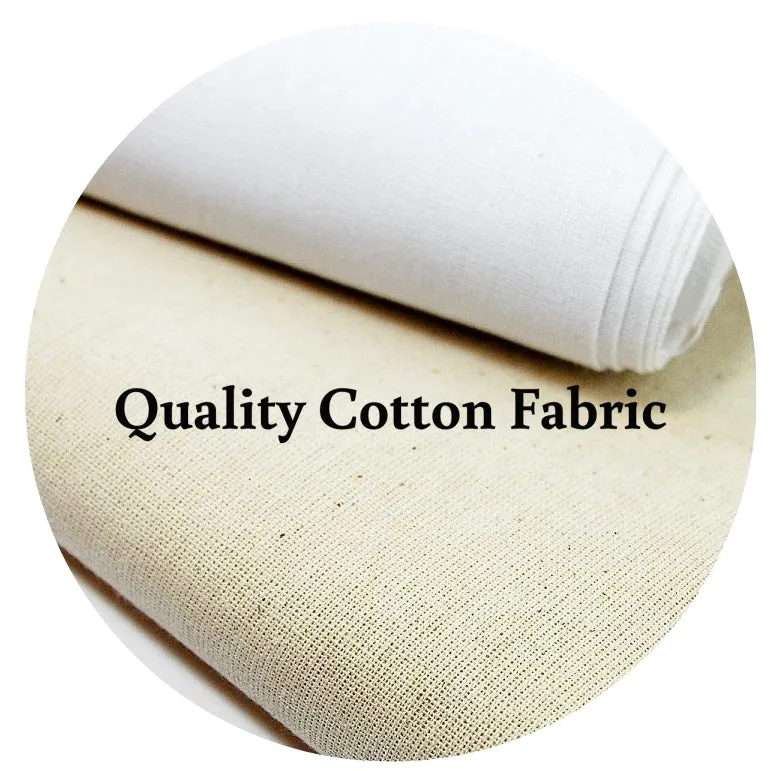 ( 12 Pack ) Economy Natural Cotton Tote Bags, Standard Size
