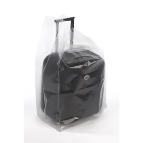 10" x 4" x 20" x 3 mil Clear Eco-Manufactured Plastic Side-Gusseted Bags (Case of 500)