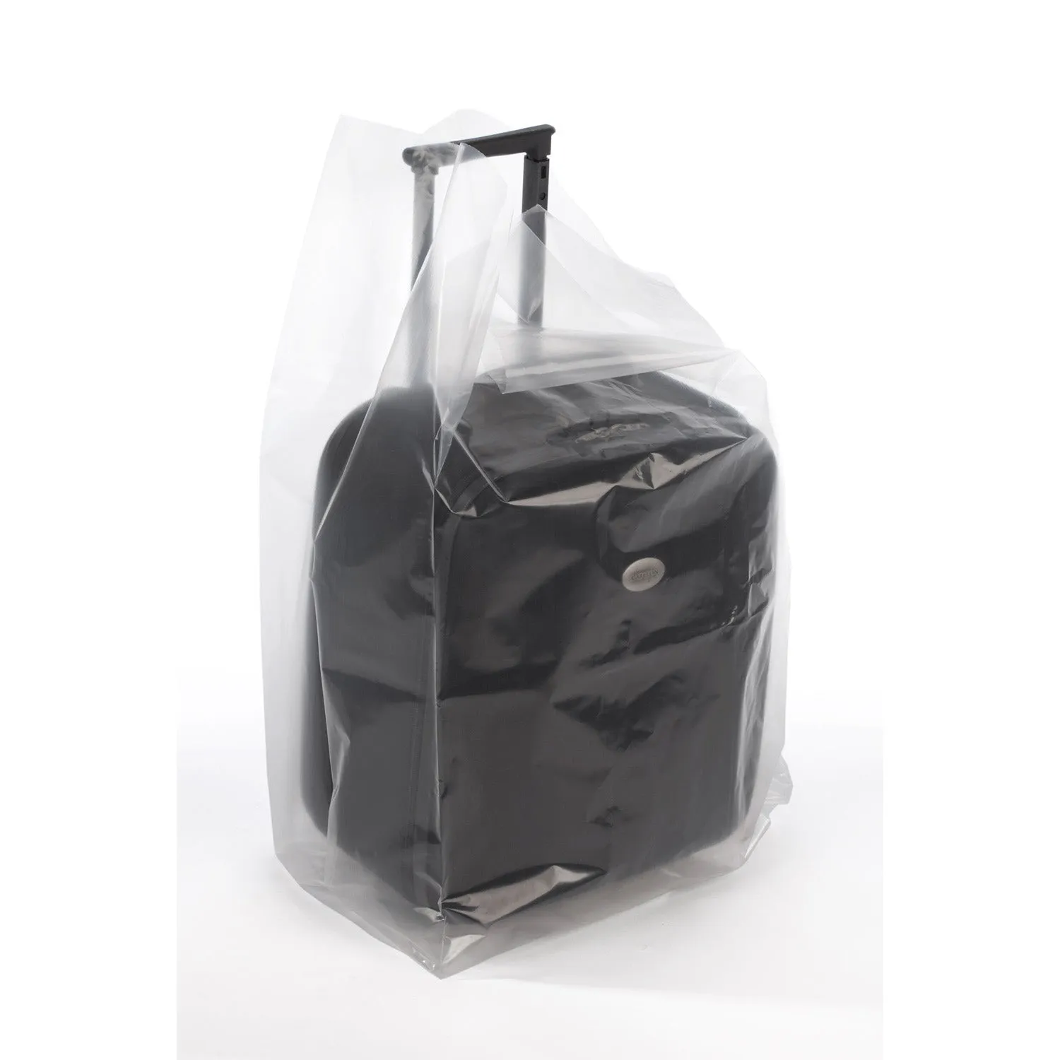 10" x 4" x 20" x 3 mil Clear Eco-Manufactured Plastic Side-Gusseted Bags (Case of 500)