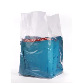 18" x 16" x 40" x 2 mil Clear Eco-Manufactured Plastic Side-Gusseted Bags (Case of 200)