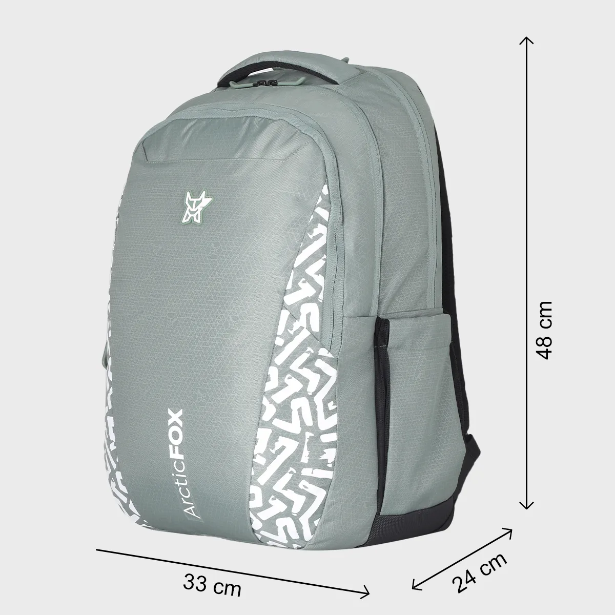 Optimize the title of this e-commerce product to: Arctic Fox Frame Sea Spray Laptop Backpack with Adjustable Straps