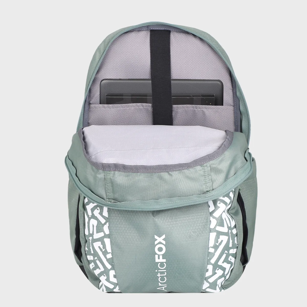 Optimize the title of this e-commerce product to: Arctic Fox Frame Sea Spray Laptop Backpack with Adjustable Straps