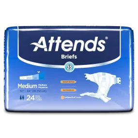 Attends Briefs Adult Diapers for Daytime Bladder Leak Protection