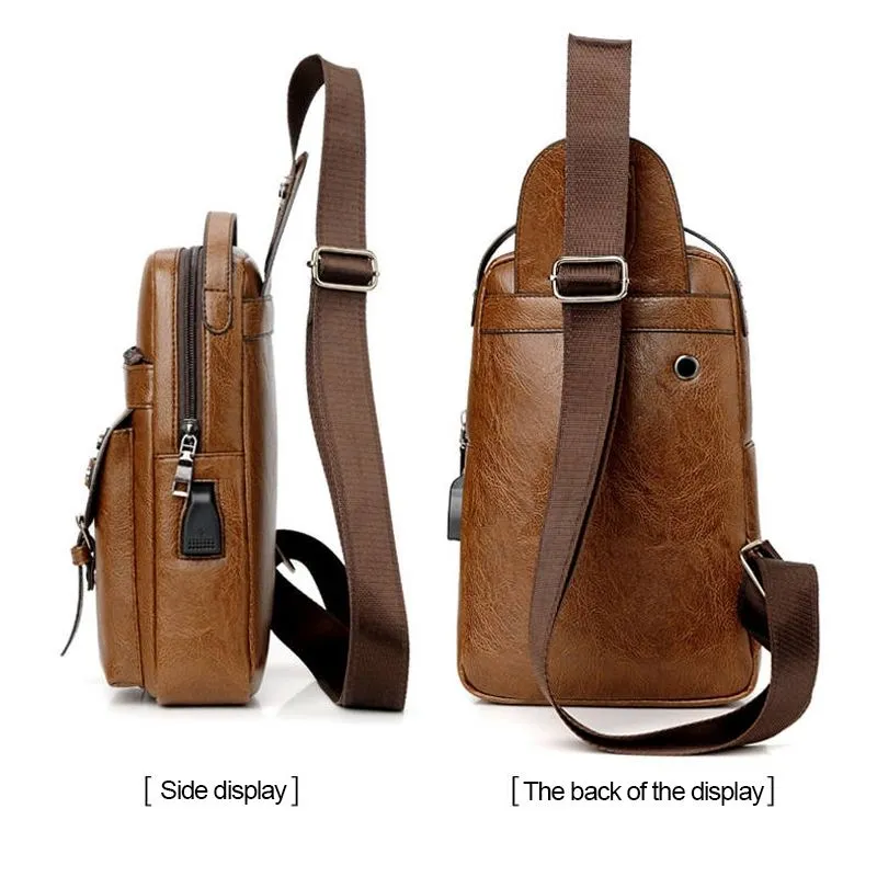 Backpack Waist Shoulder bag compatible with Ebook, Tablet and for E&L 6C (2019) - Black