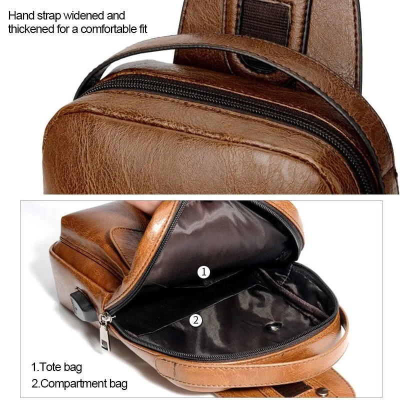 Backpack Waist Shoulder bag compatible with Ebook, Tablet and for E&L 6C (2019) - Black