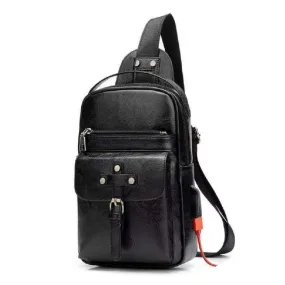 Backpack Waist Shoulder bag compatible with Ebook, Tablet and for E&L 6C (2019) - Black