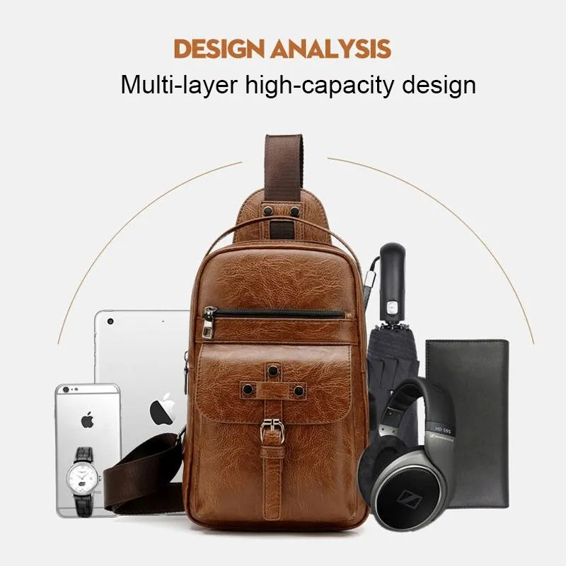 Backpack Waist Shoulder bag compatible with Ebook, Tablet and for E&L 6C (2019) - Black