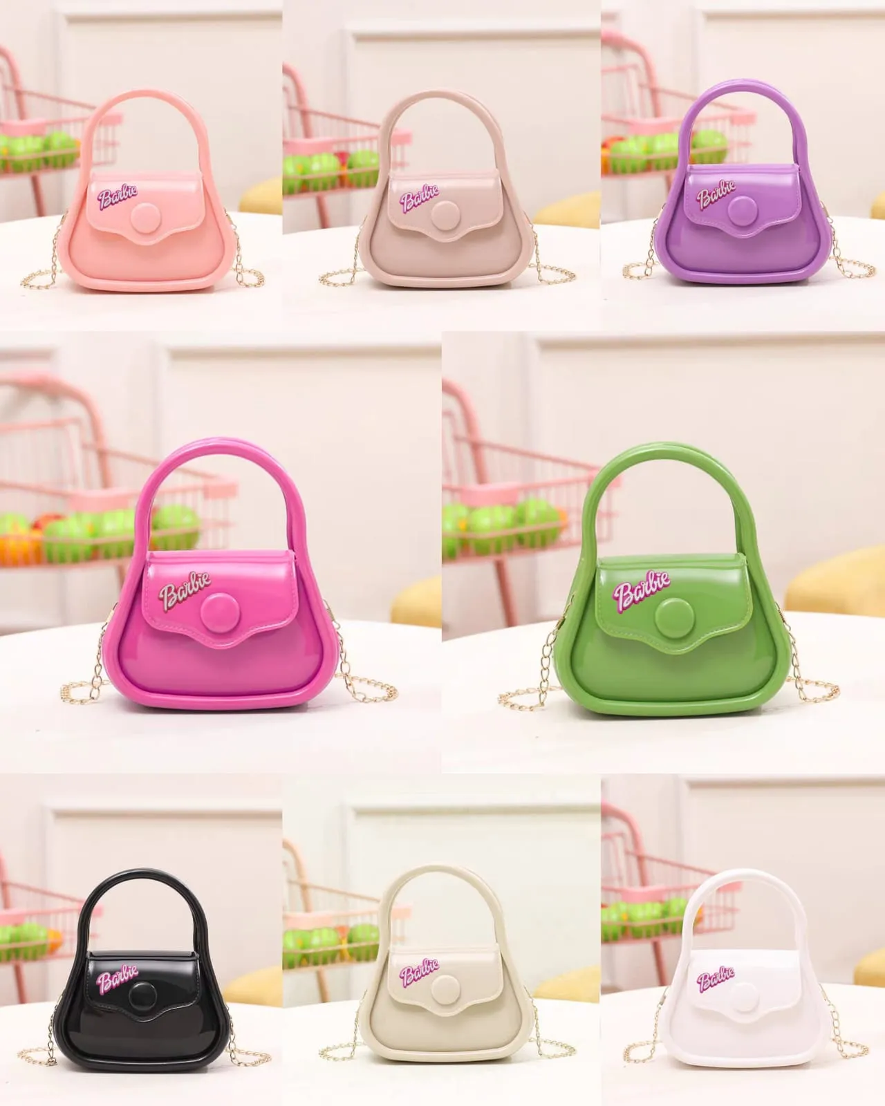 Barbie Fiber Mini Size Crossbody