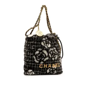 Camellia Chanel 22 Hobo Bag - '10s