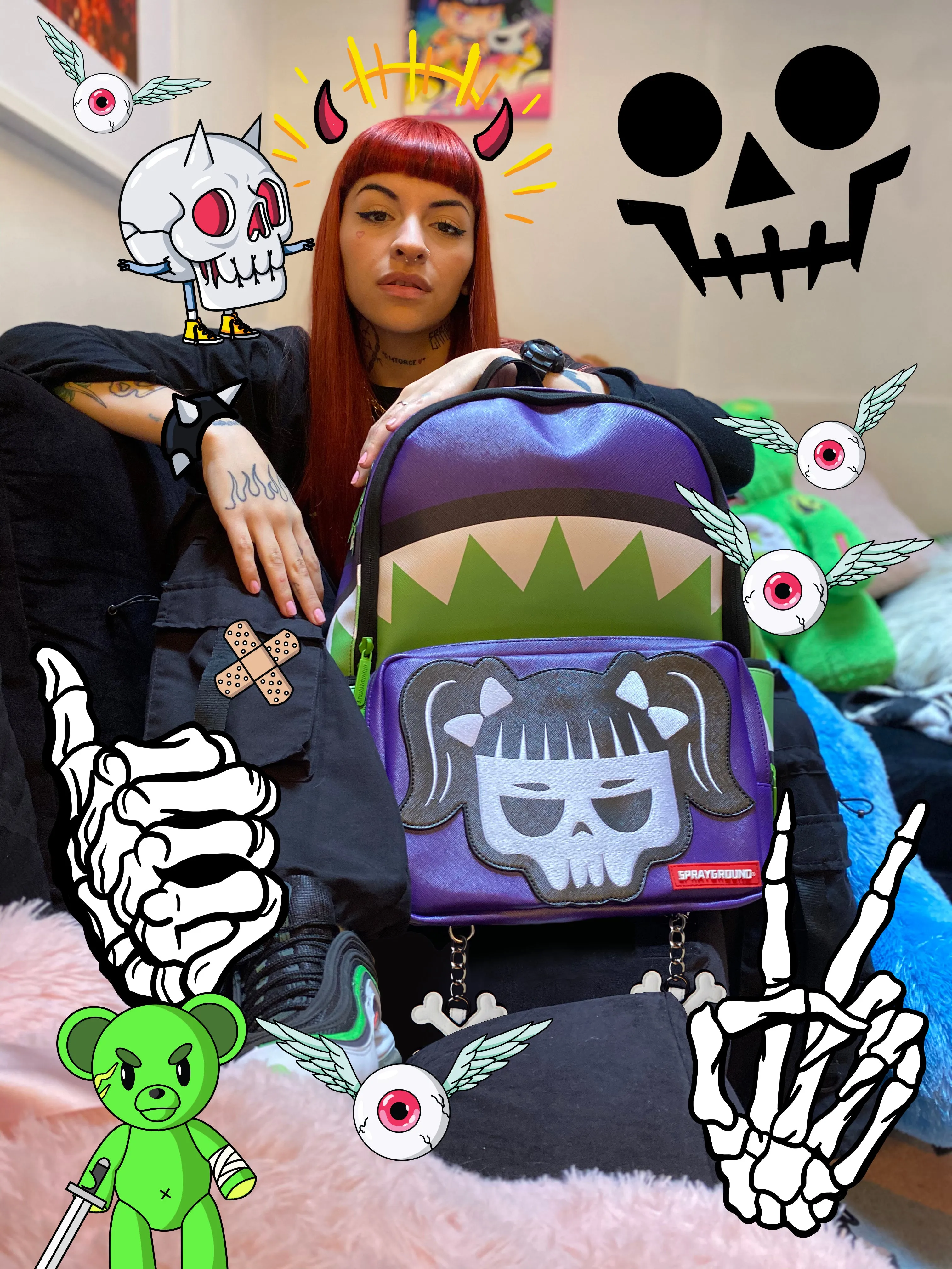 Stylish Cazzu Backpack with Laptop Compartment