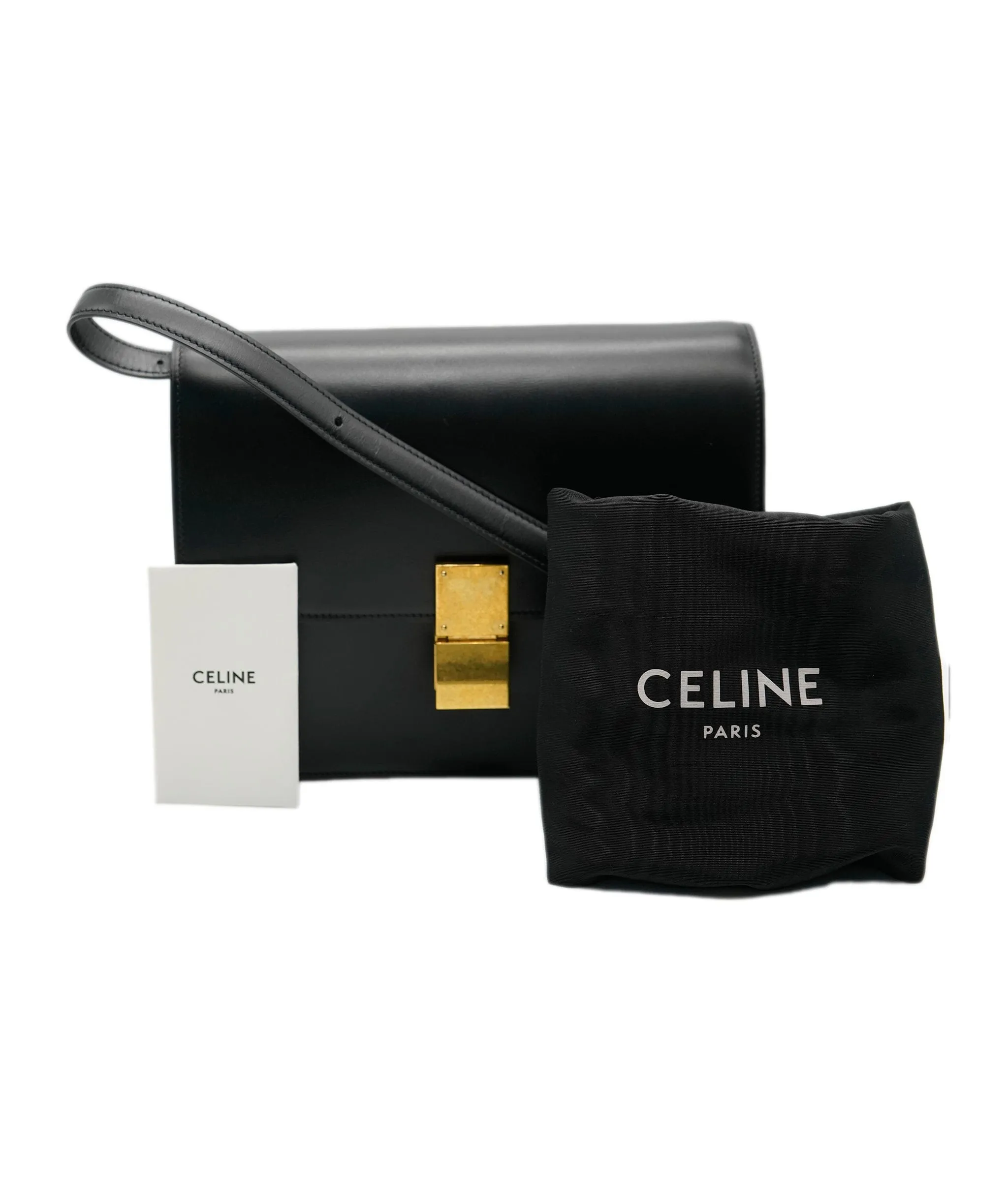 Celine Box Leather Crossbody * From LP Team members closet*  ALC1178