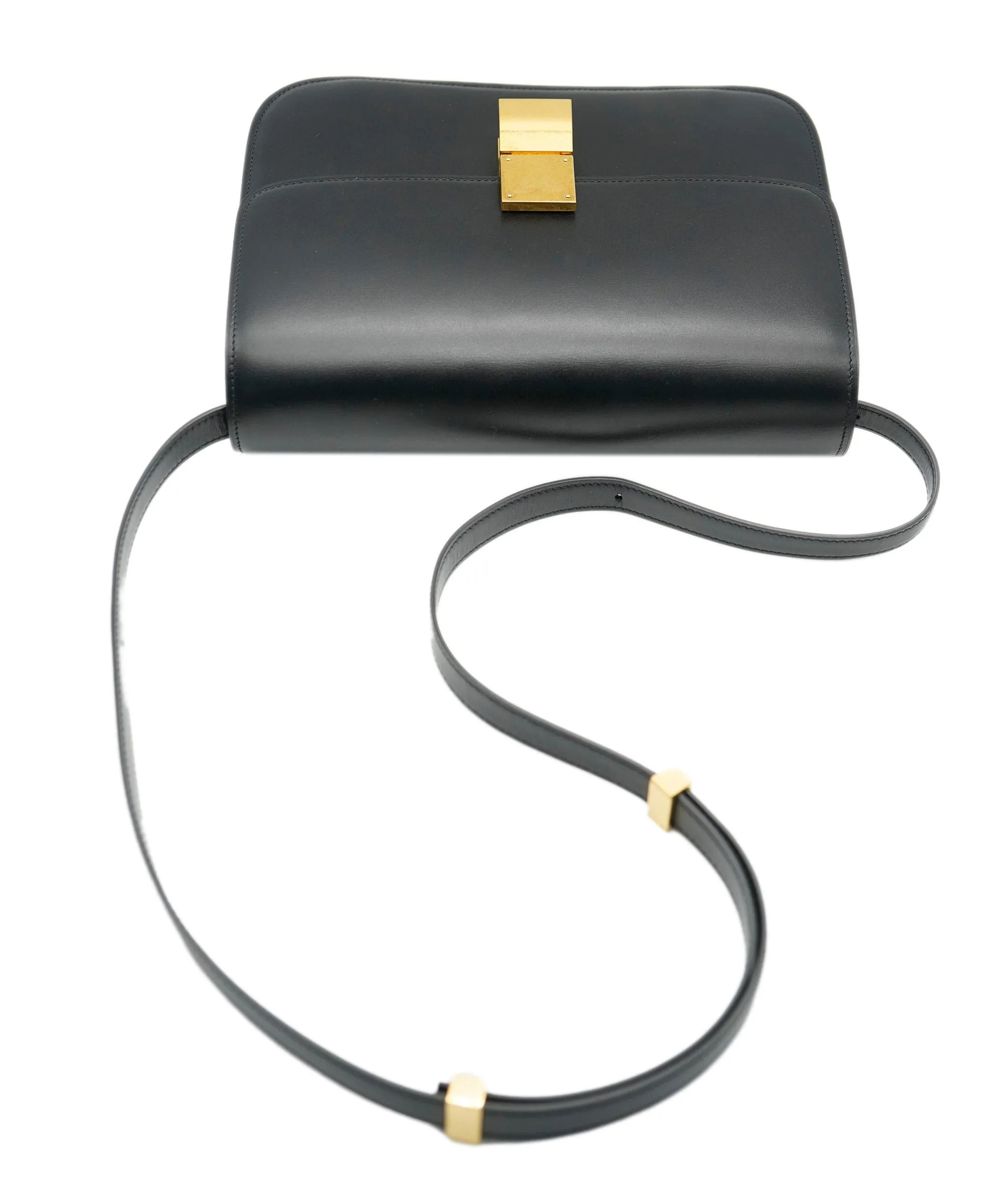 Celine Box Leather Crossbody * From LP Team members closet*  ALC1178
