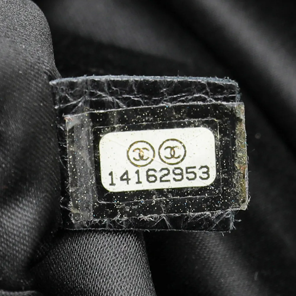 Chanel Black On The Road Shopping Tote Bag