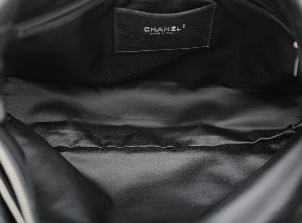 Chanel Black On The Road Shopping Tote Bag