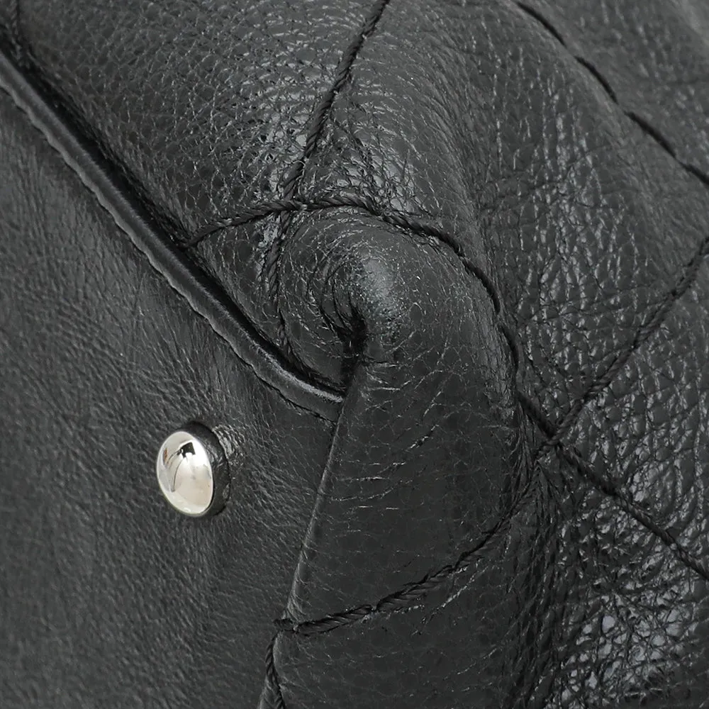 Chanel Black On The Road Shopping Tote Bag