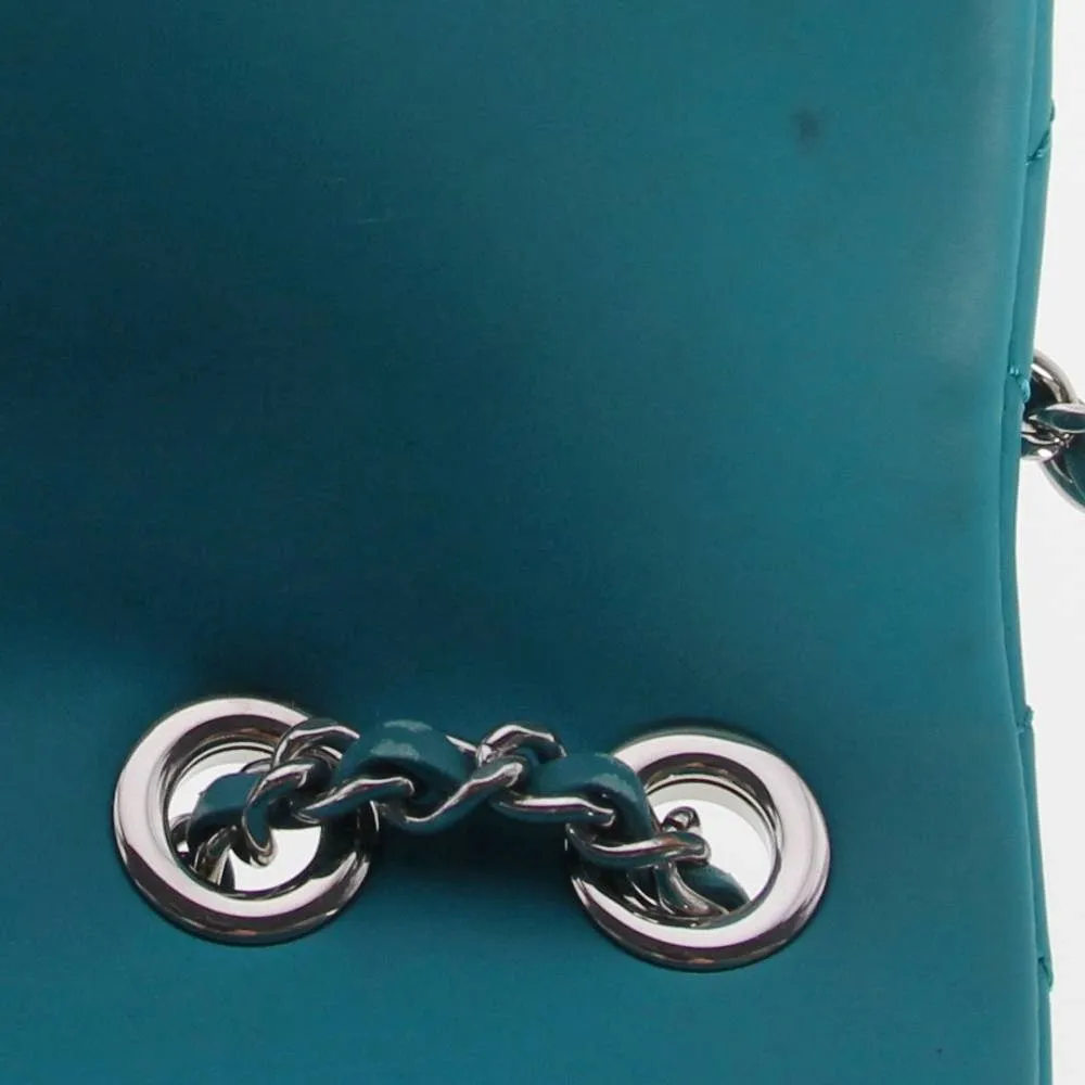 CHANEL Chanel Teal Color Shoulder Bag