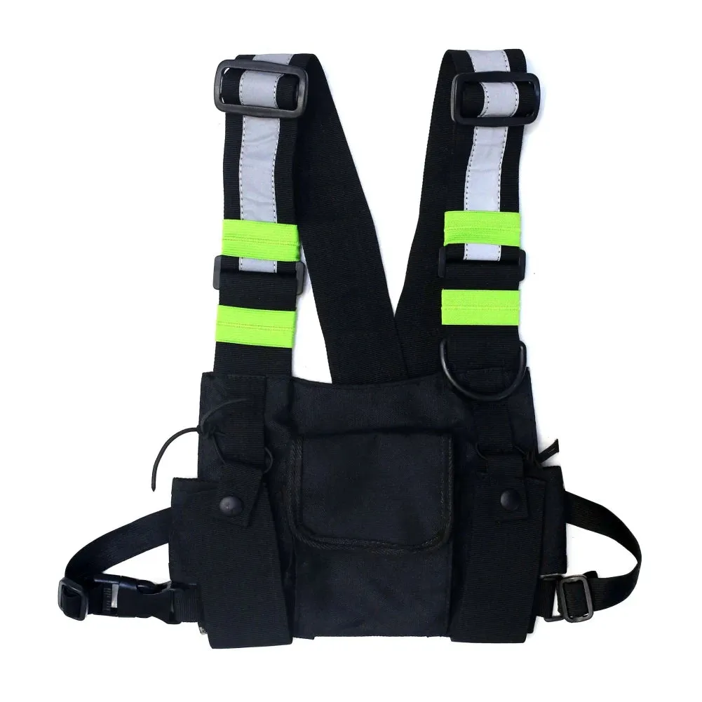 Chest Rig Bag Reflective Vest