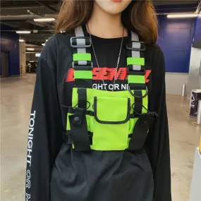 Chest Rig Bag Reflective Vest
