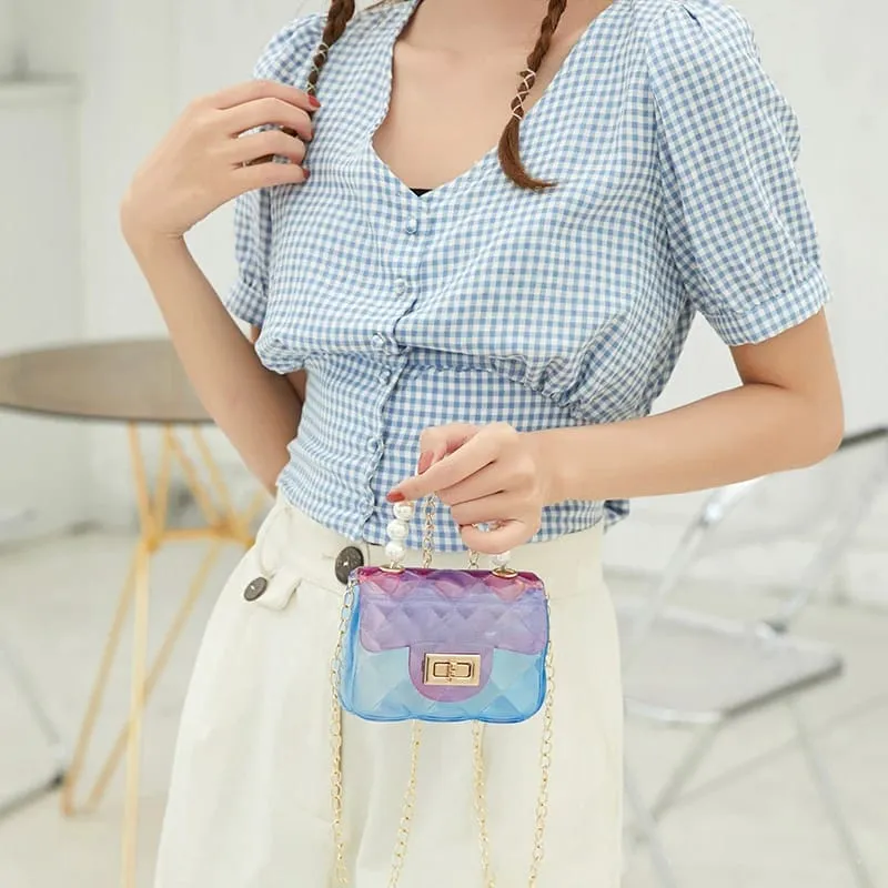 Crystal Acrylic Mini Size Sling Bag