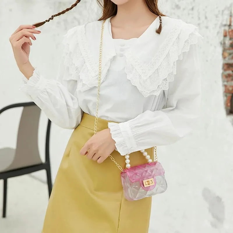 Crystal Acrylic Mini Size Sling Bag