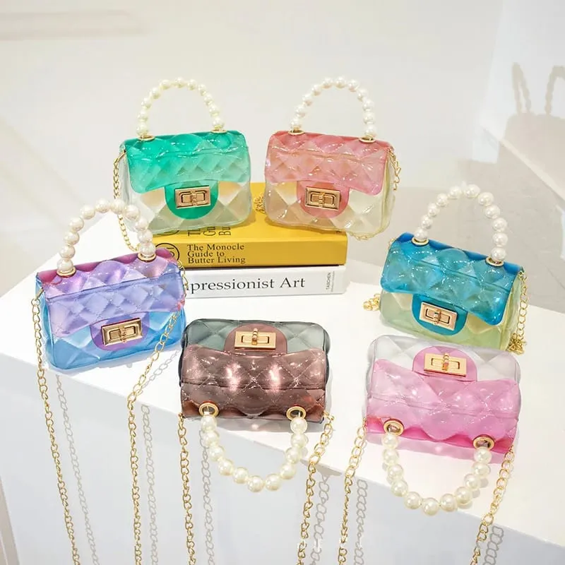 Crystal Acrylic Mini Size Sling Bag