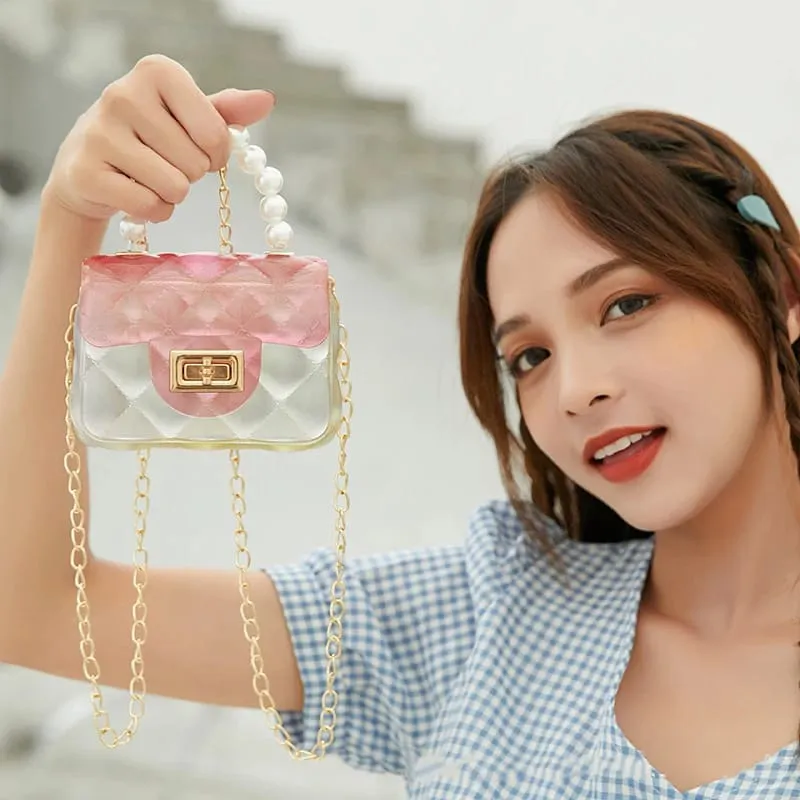 Crystal Acrylic Mini Size Sling Bag
