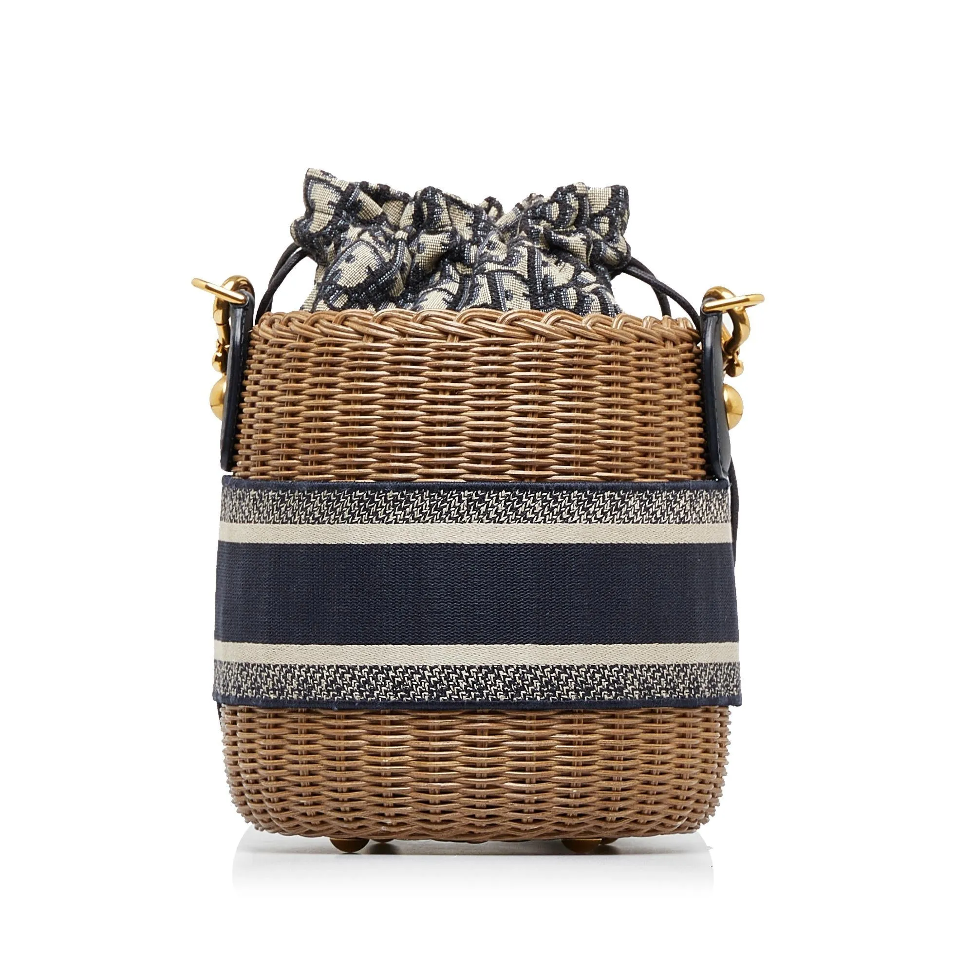 Dior Oblique Wicker Bucket Bag (SHG-9ocOVk)