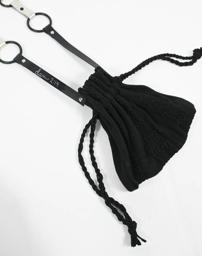 Draw string silk bag