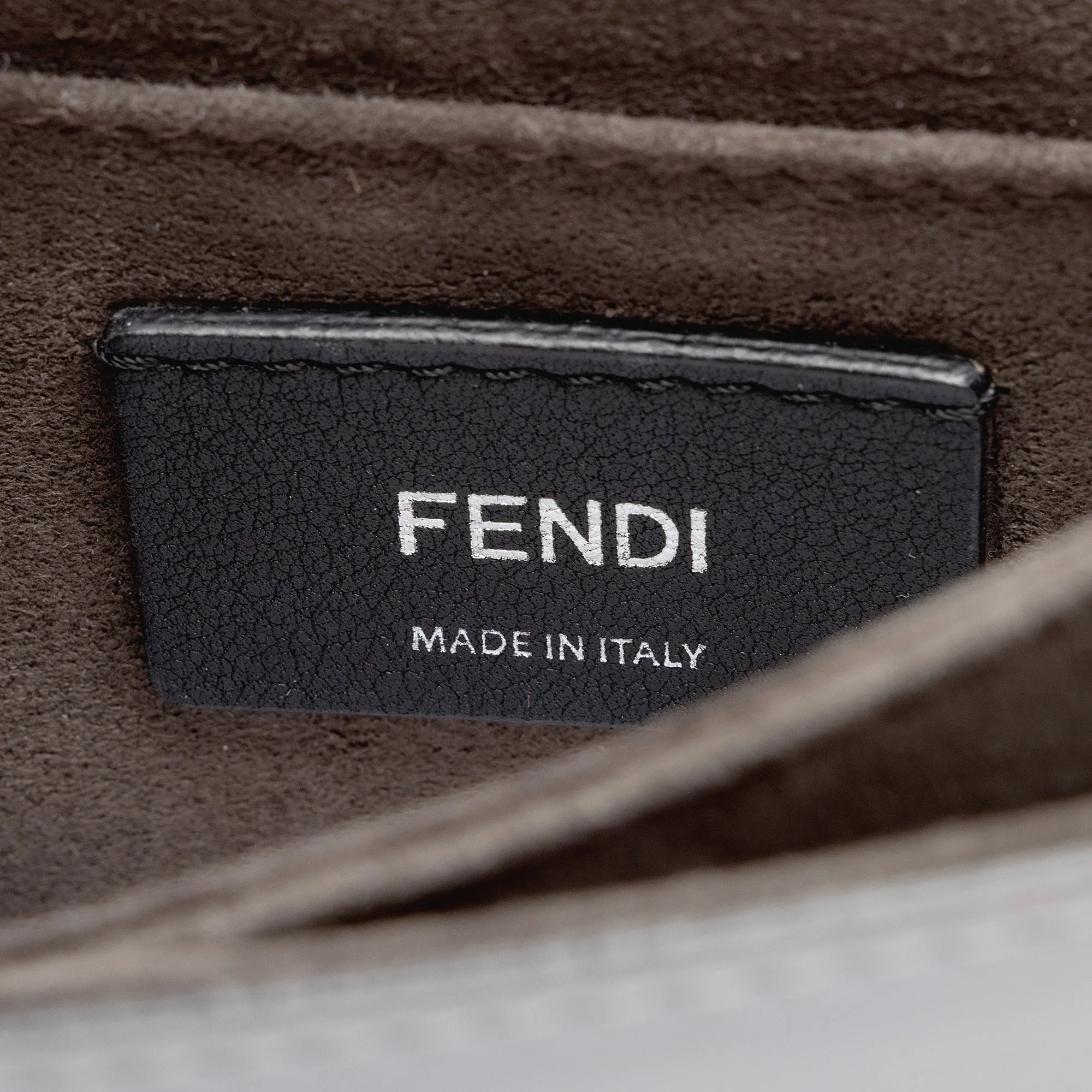 Fendi Calfskin Kan I Small Shoulder Bag (SHF-22970)