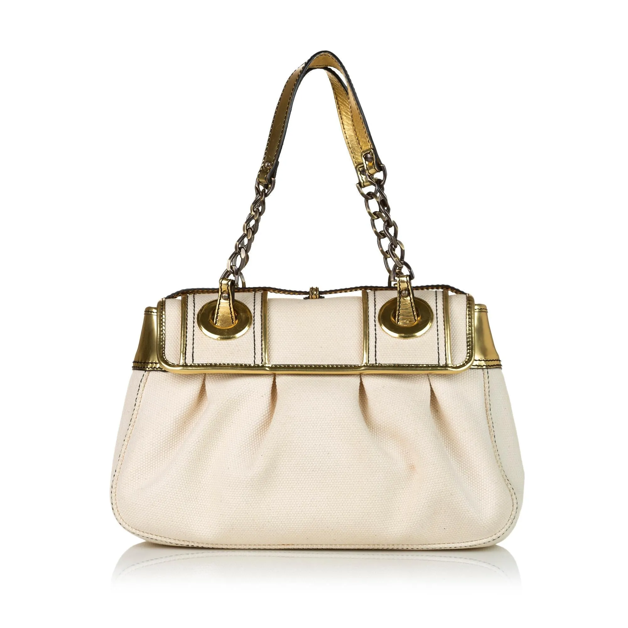 Fendi Canvas B. Bag (SHG-33182)