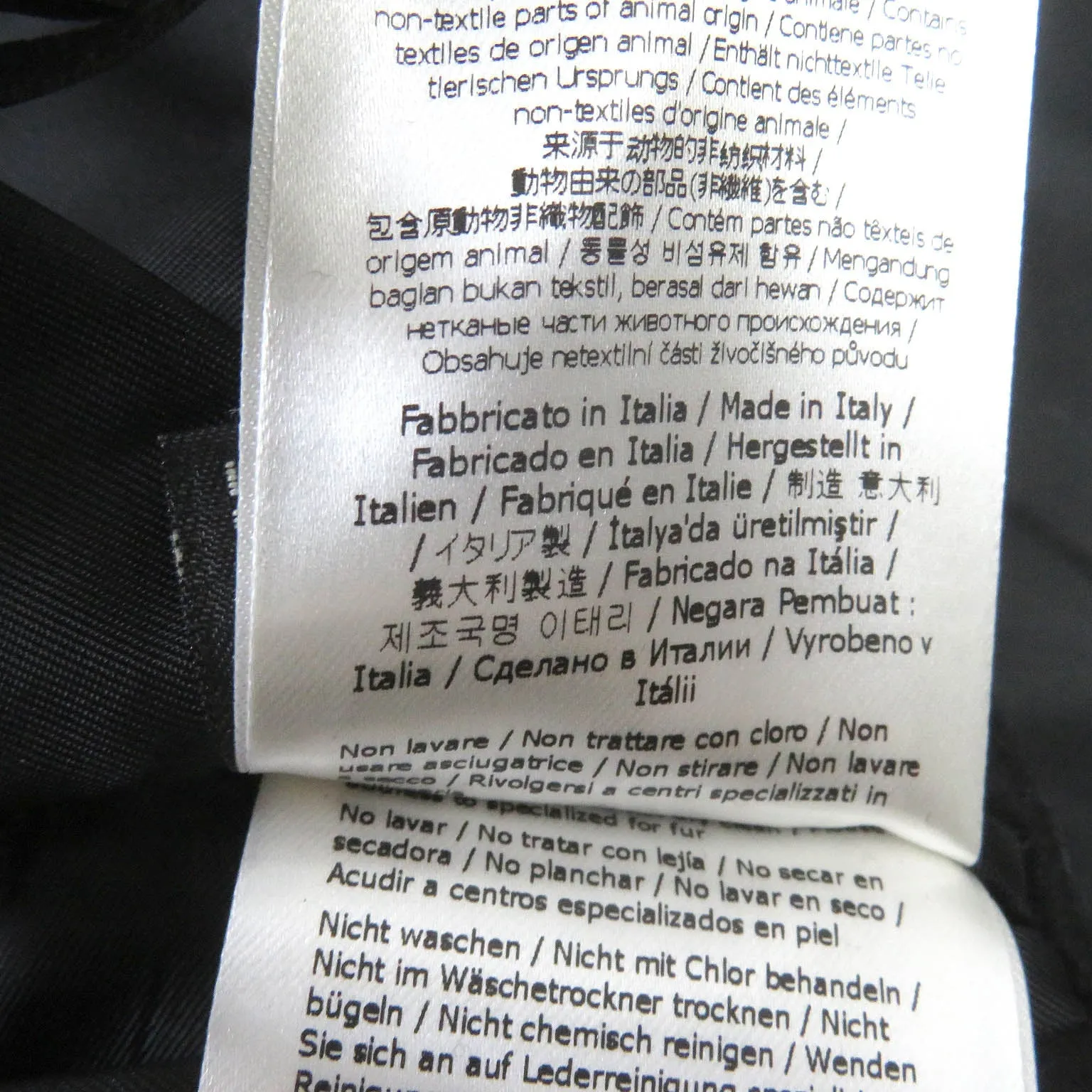 FENDI Chester coat FF01073YN wool black 52