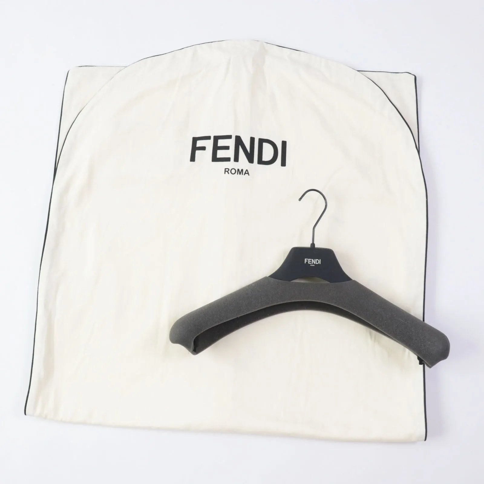 FENDI coat wool Dark navy 40