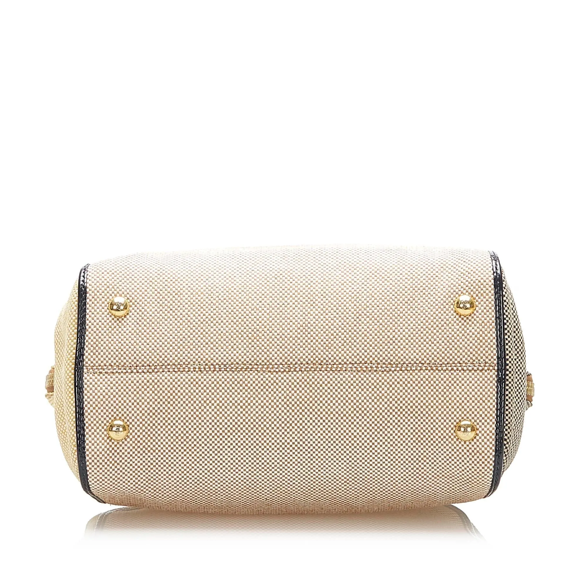 Fendi Colorblock Canvas Chameleon (SHG-22352)