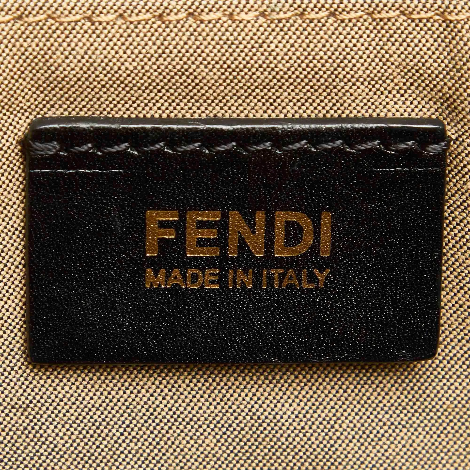 Fendi Colorblock Canvas Chameleon (SHG-22352)