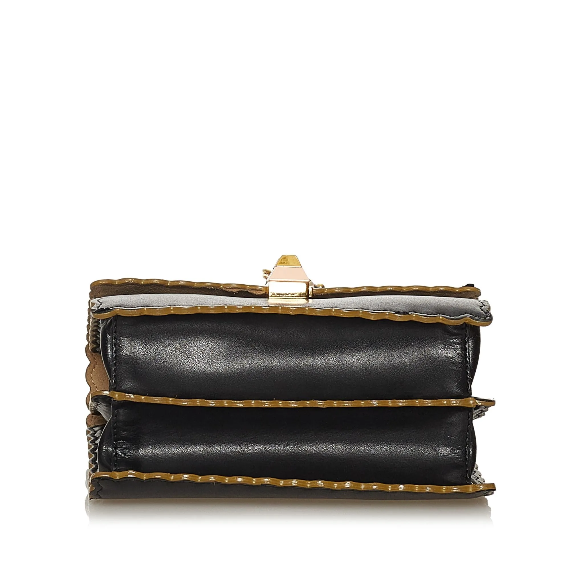 Fendi Kan I Leather Crossbody Bag (SHG-29202)