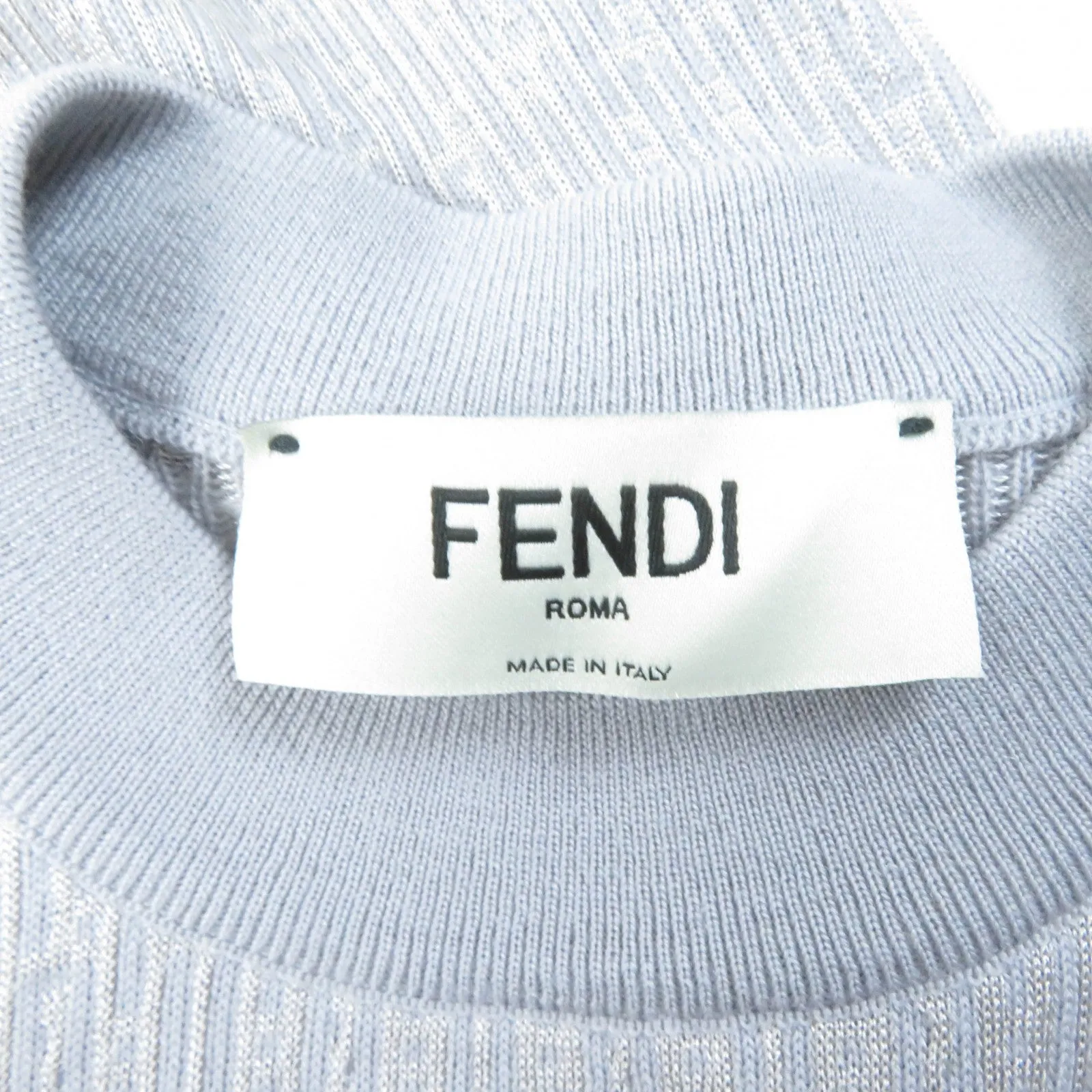 FENDI knit FZX849 wool gray 40