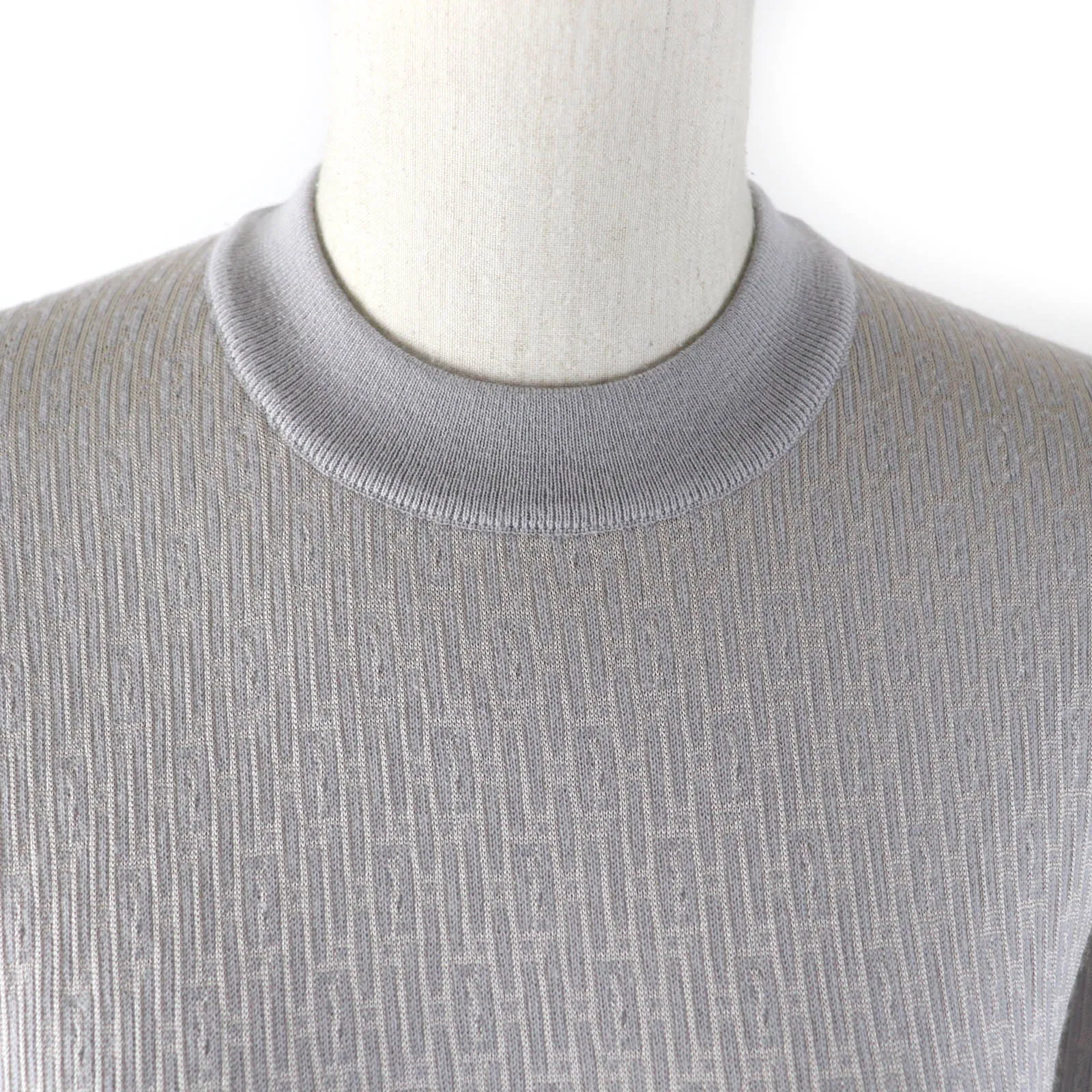 FENDI knit FZX849 wool gray 40
