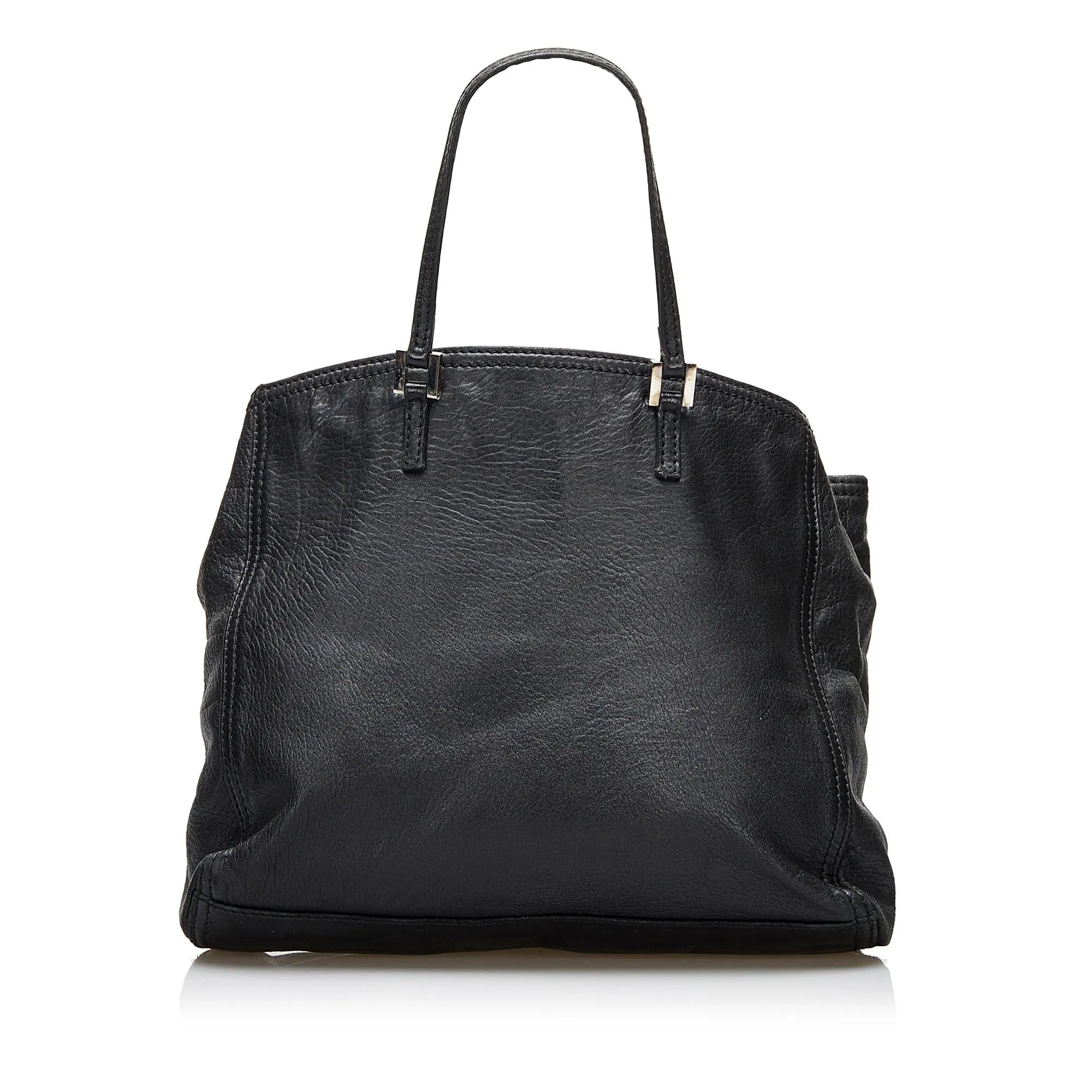 Fendi Leather Tote Bag (SHG-haxu6g)