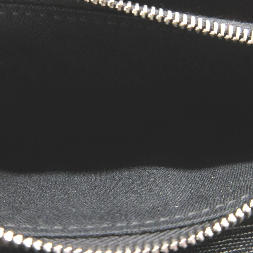FENDI Long Wallet Purse 8M0299 leather black Karito