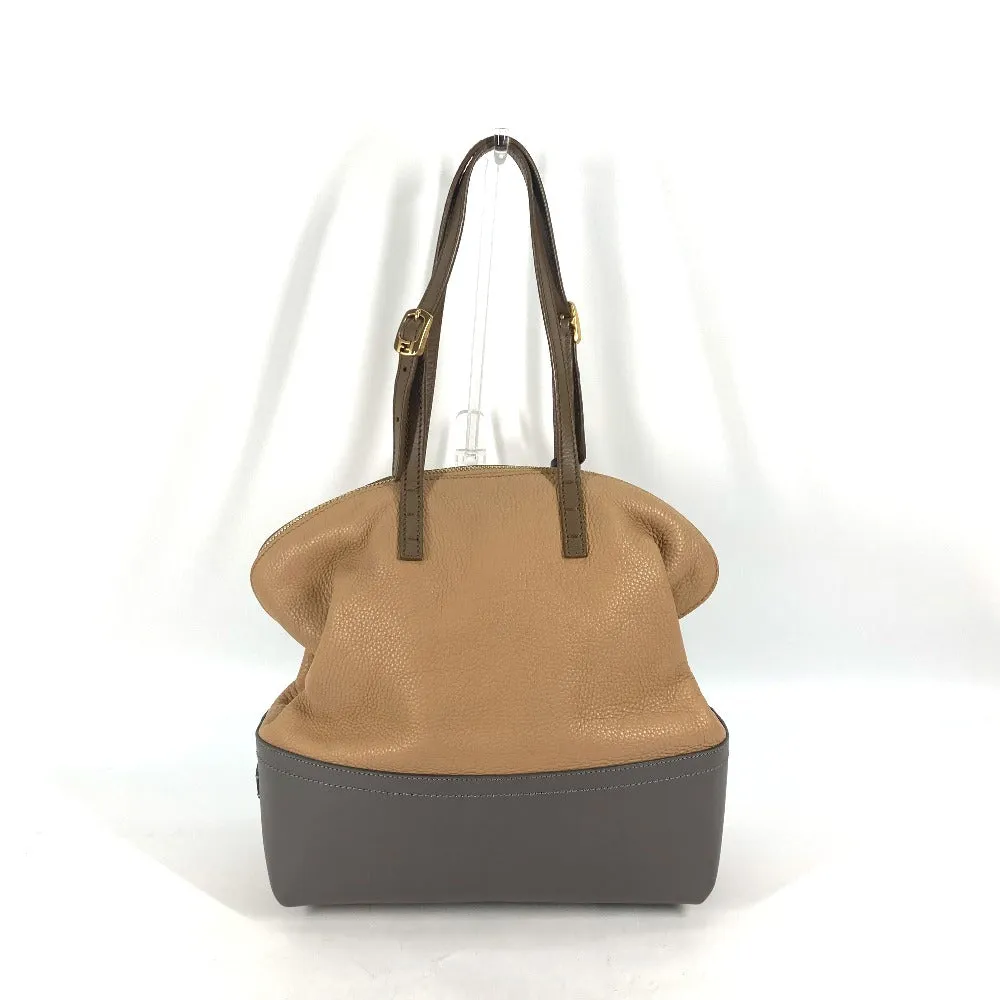 FENDI Shoulder Bag 8MN232 leather beige By color Celeria Women Used