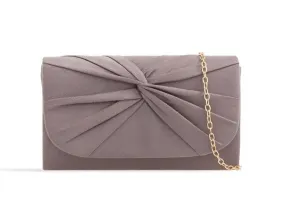 Grey Mini Clutch Bag