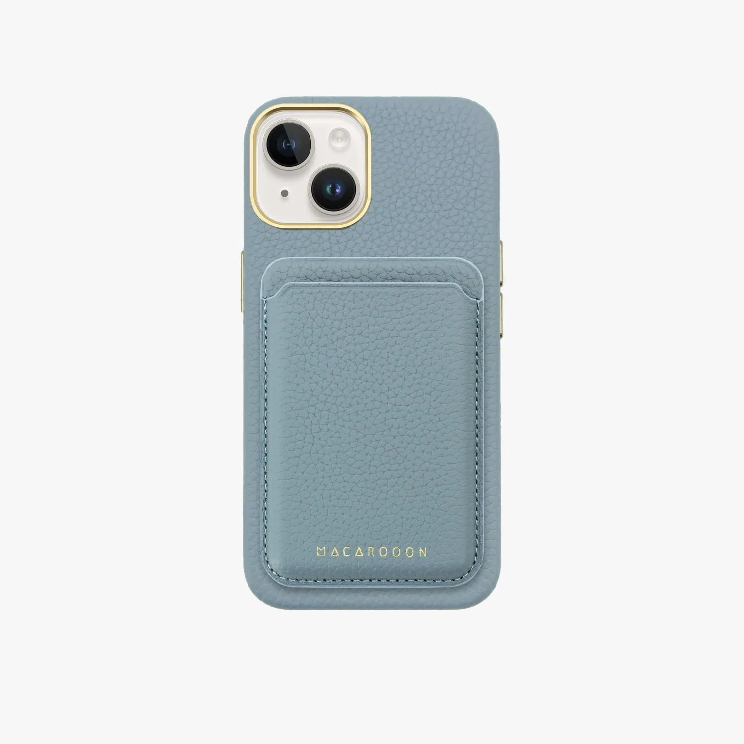 iPhone 14 Plus Leather Case and MagSafe Wallet Set - Enhanced with MagSafe Technology