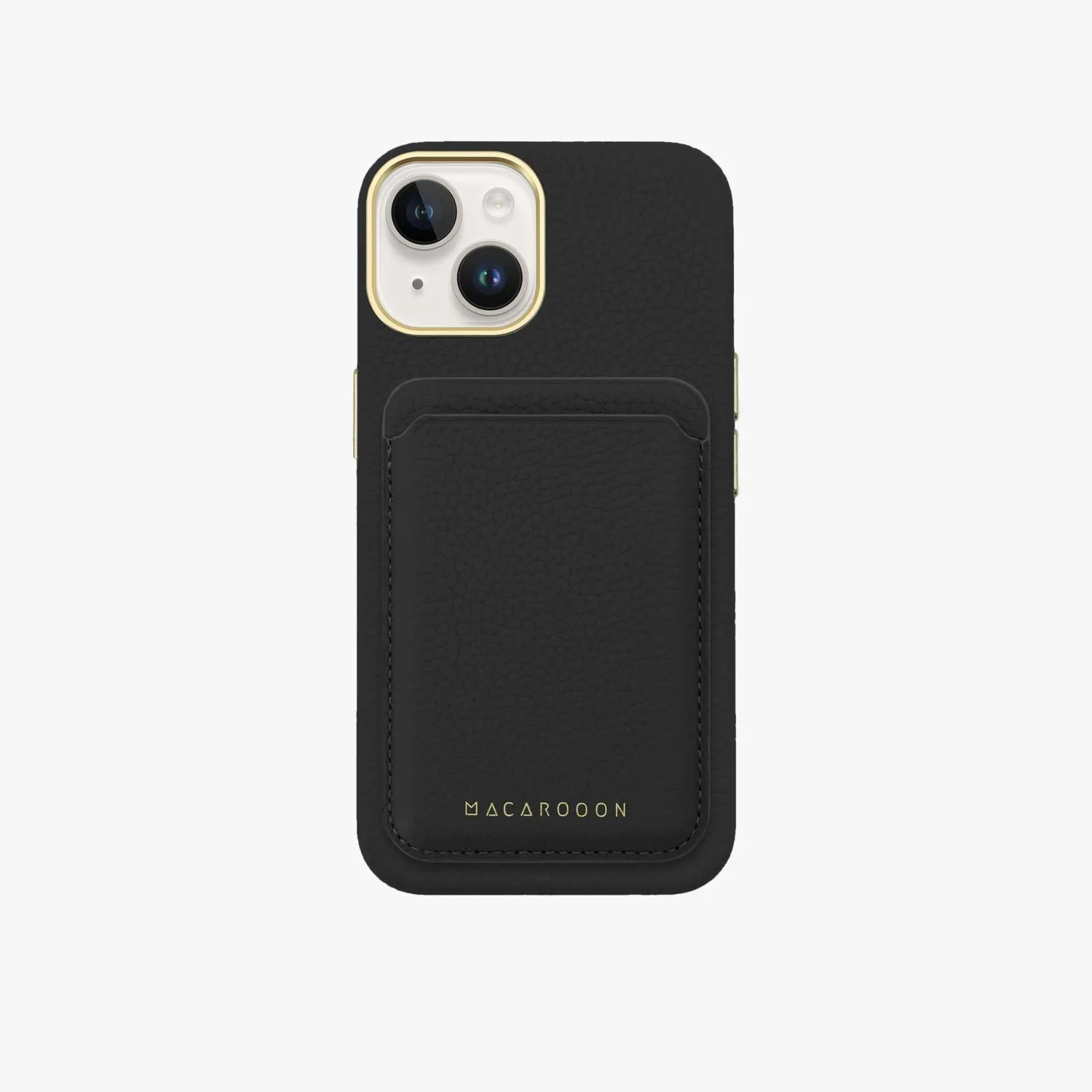 iPhone 14 Plus Leather Case and MagSafe Wallet Set - Enhanced with MagSafe Technology