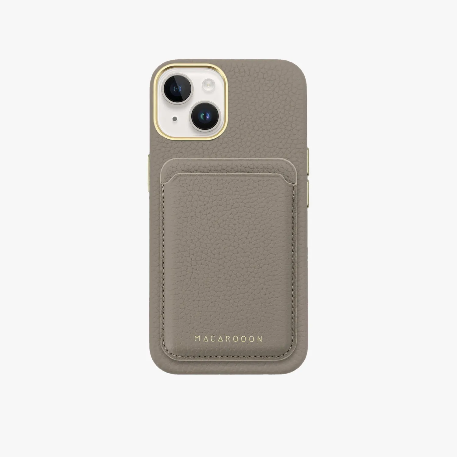 iPhone 14 Plus Leather Case and MagSafe Wallet Set - Enhanced with MagSafe Technology