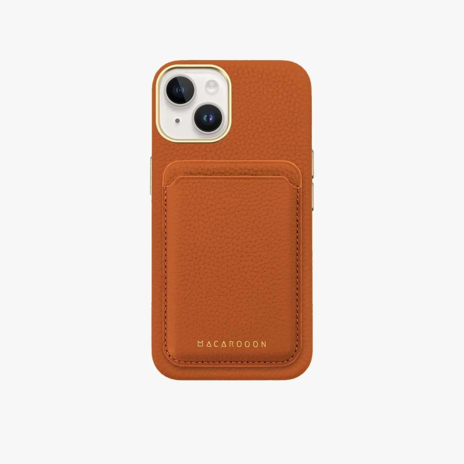 iPhone 14 Plus Leather Case and MagSafe Wallet Set - Enhanced with MagSafe Technology