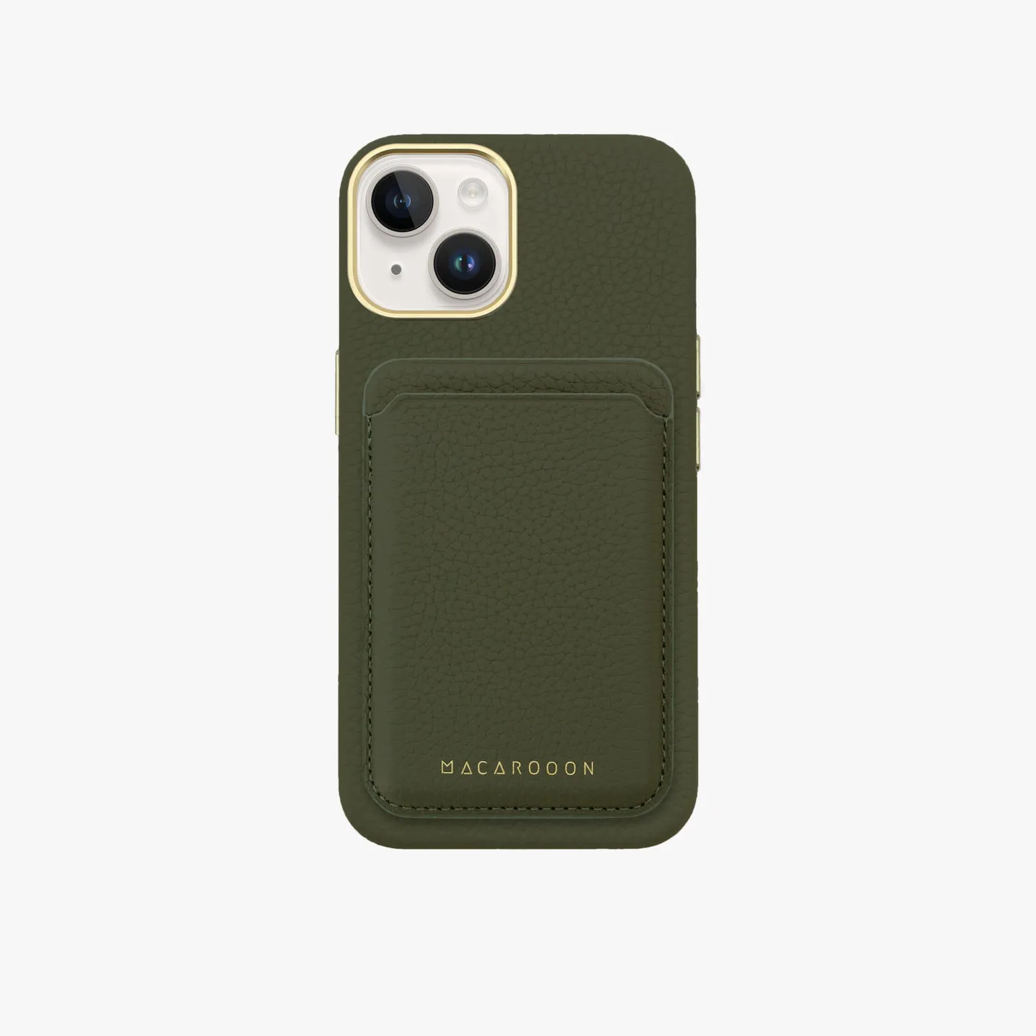 iPhone 14 Plus Leather Case and MagSafe Wallet Set - Enhanced with MagSafe Technology