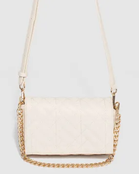 Ivory Monique Quilted Bag