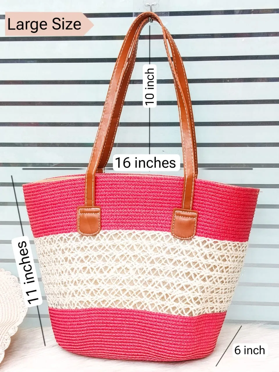 Large Jute Tote