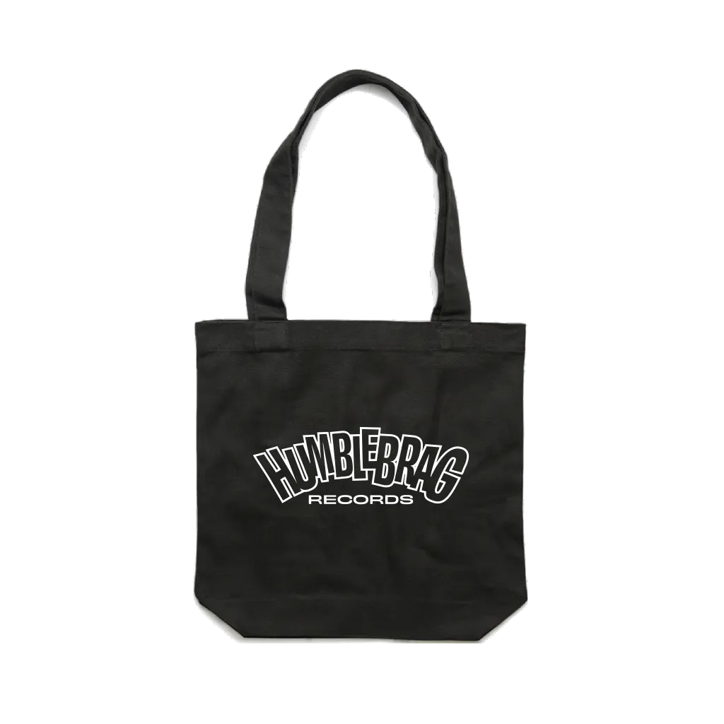 Logo / Black Tote Bag